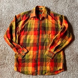 FALL BUTTON UP OVERSIZED FLANNEL 🍂🍁🧡